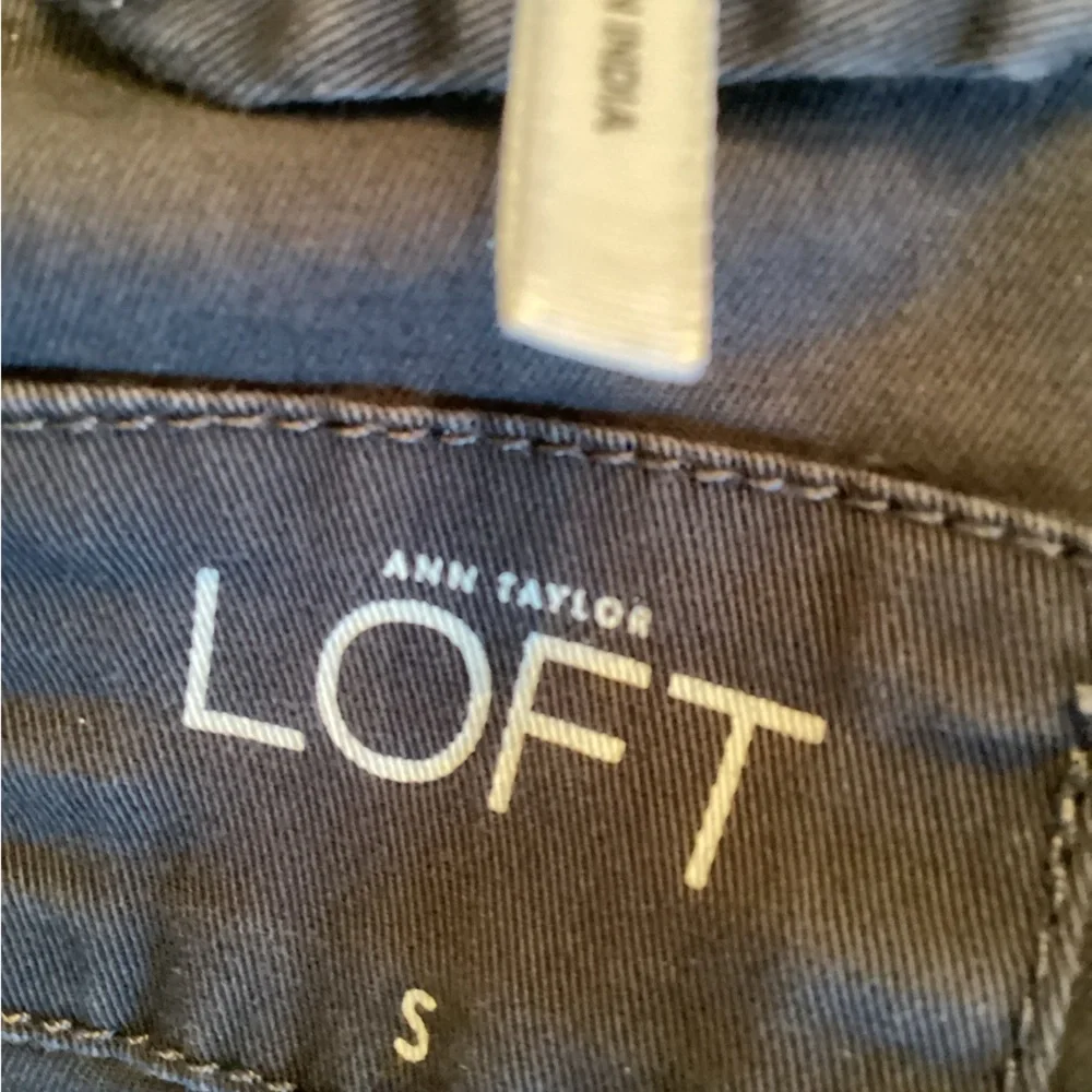 LOFT Charcoal Jean Jacket - Picture 8 of 9